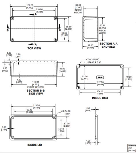 hammond aluminium enclosure|hammond 125b enclosure.